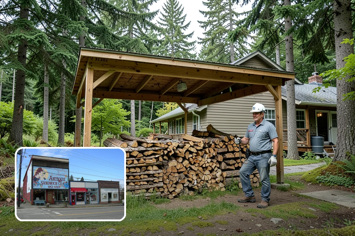 Premium Firewood in Ruston, Pierce County, WA - Lower moisture for faster lighting and cleaner burning
