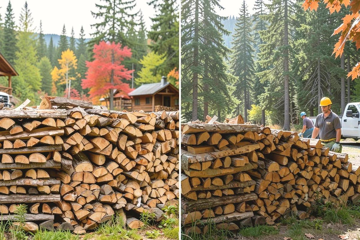 Premium Firewood in Ruston, Pierce County, WA - We select stock that has reached the driest, most stable condition