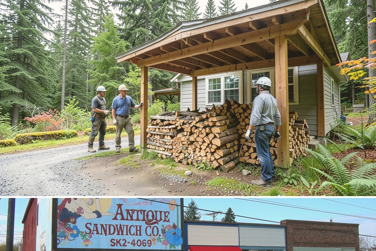 Premium Firewood in Ruston, Pierce County, WA - Order premium firewood ahead of winter so your best-burning wood is on hand for the coldest, wettest stretches.