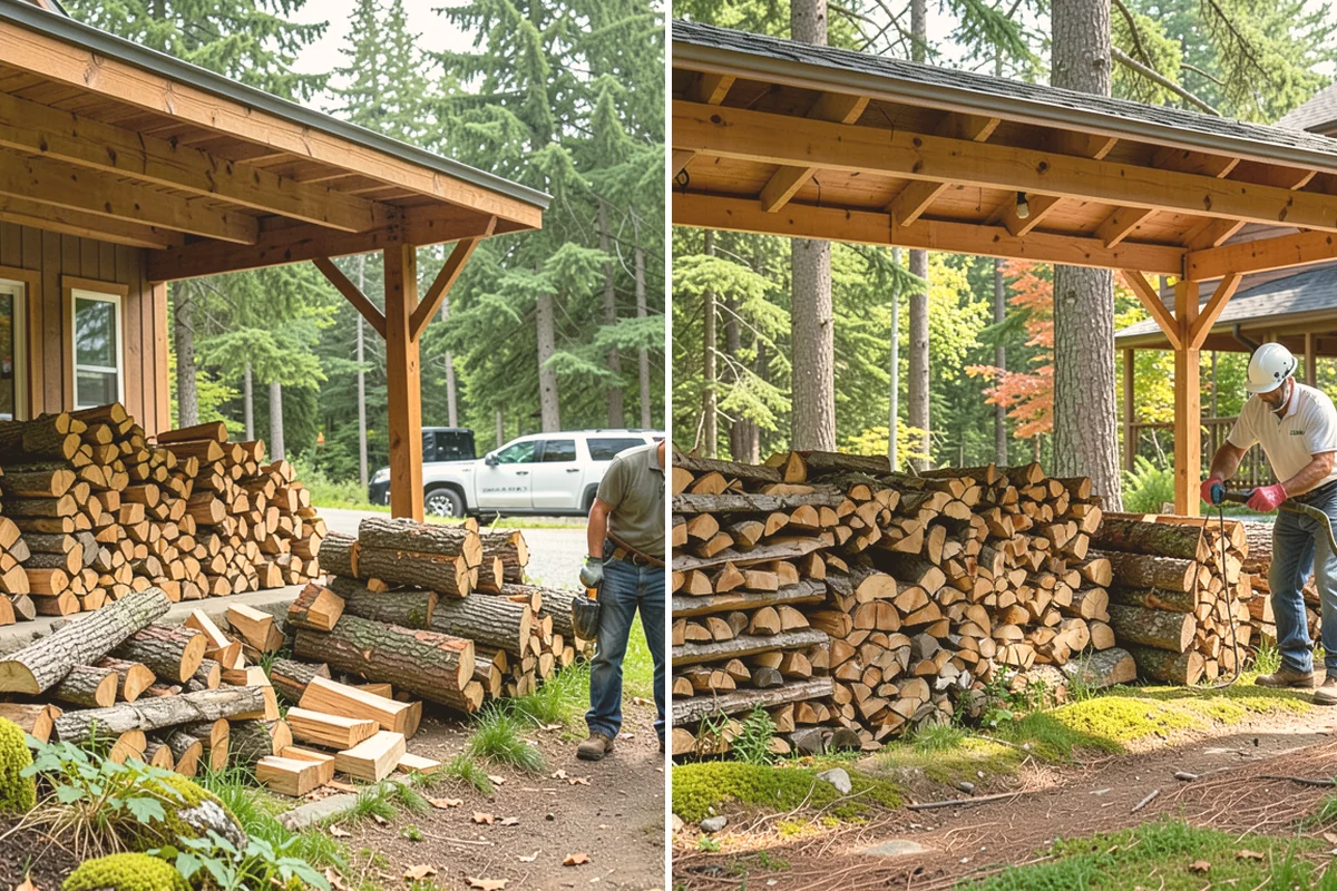 Premium Firewood in Sammamish, King County, WA - We select stock that has reached the driest, most stable condition