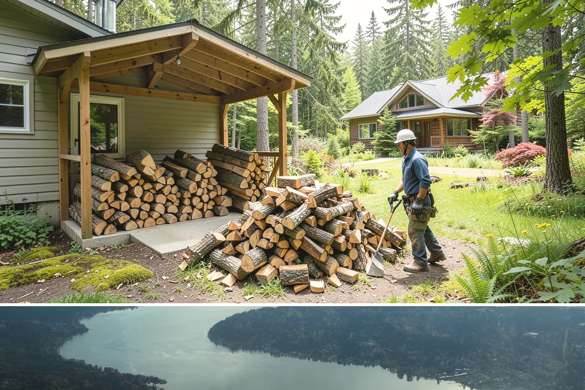 Premium Firewood in Sammamish, King County, WA - Order premium firewood ahead of winter so your best-burning wood is on hand for the coldest, wettest stretches.
