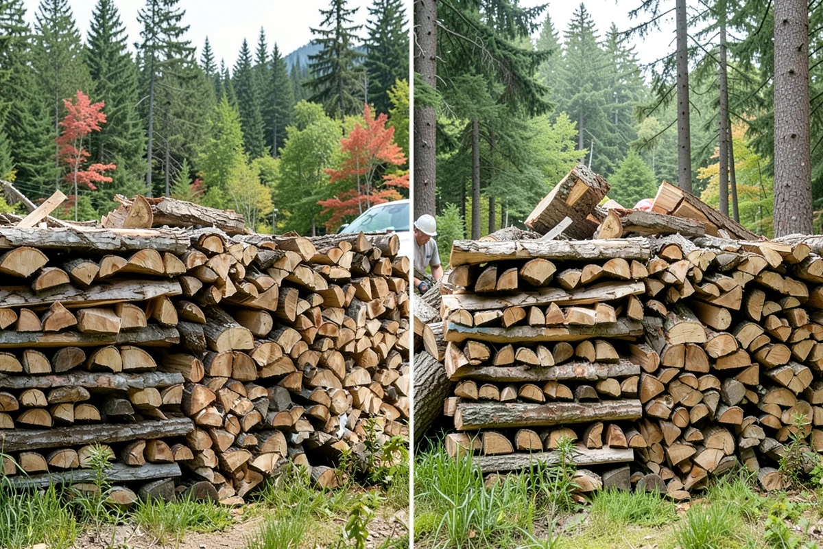 Premium Firewood in Seattle, King County, WA - We select stock that has reached the driest, most stable condition