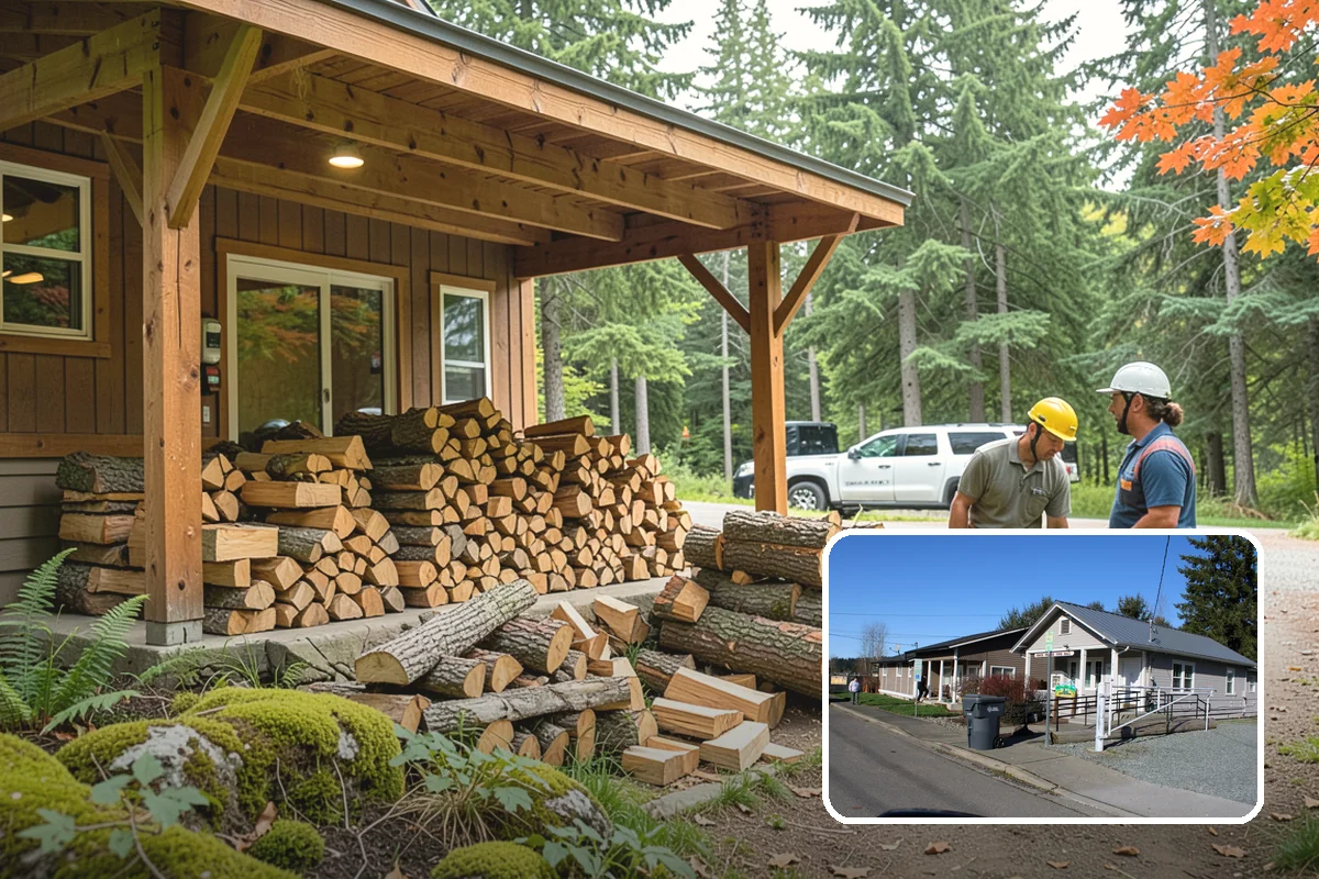 Premium Firewood in South Prairie, Pierce County, WA - Lower moisture for faster lighting and cleaner burning
