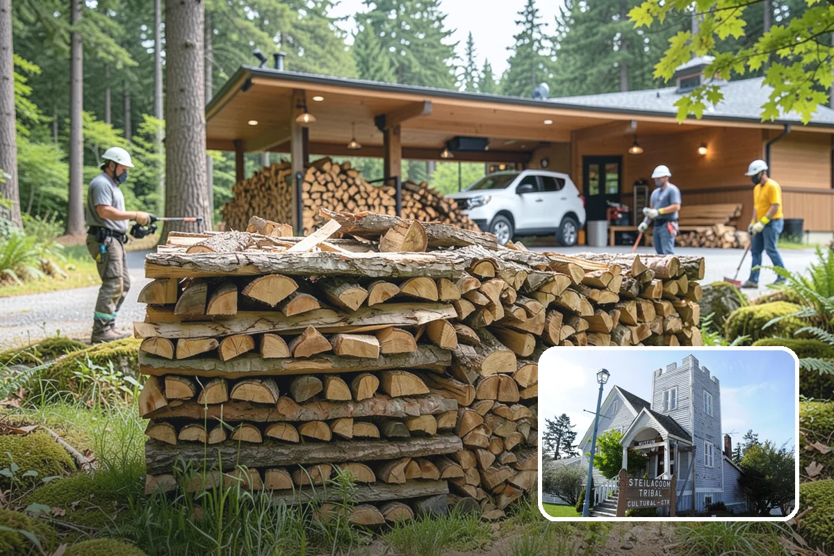 Premium Firewood in Steilacoom, Pierce County, WA - Lower moisture for faster lighting and cleaner burning