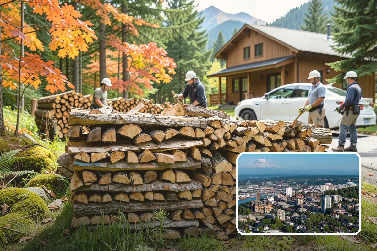 Premium Firewood in Tacoma, Pierce County, WA - Lower moisture for faster lighting and cleaner burning