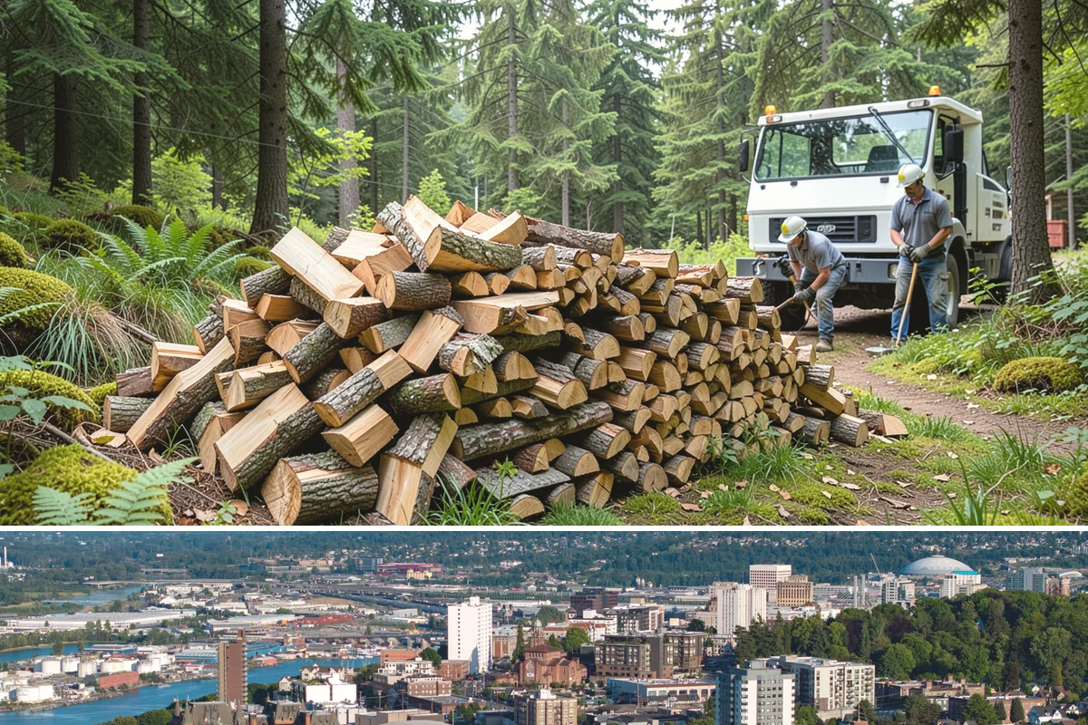 Premium Firewood in Tacoma, Pierce County, WA - Order premium firewood ahead of winter so your best-burning wood is on hand for the coldest, wettest stretches.