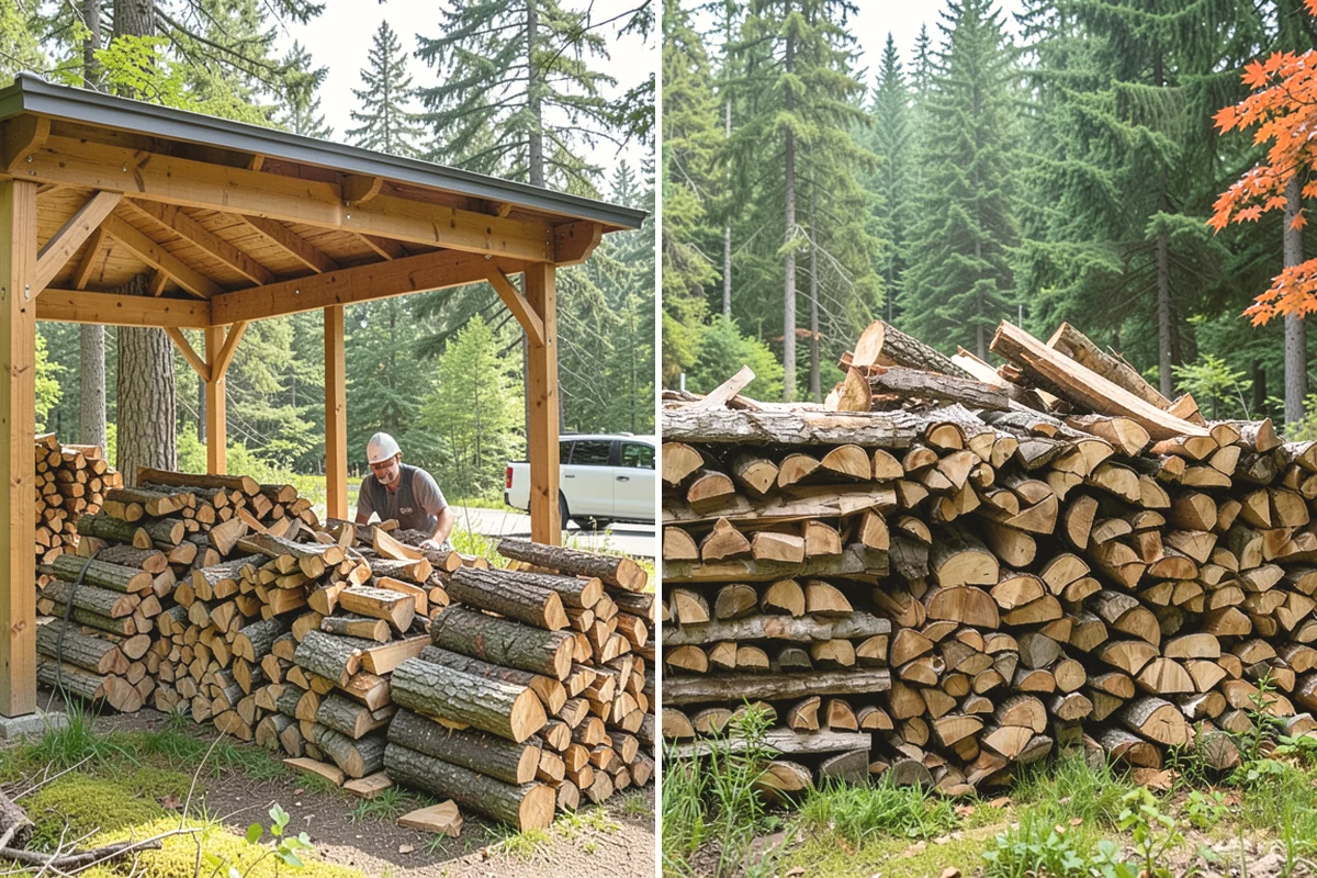 Premium Firewood in Tukwila, King County, WA - We select stock that has reached the driest, most stable condition