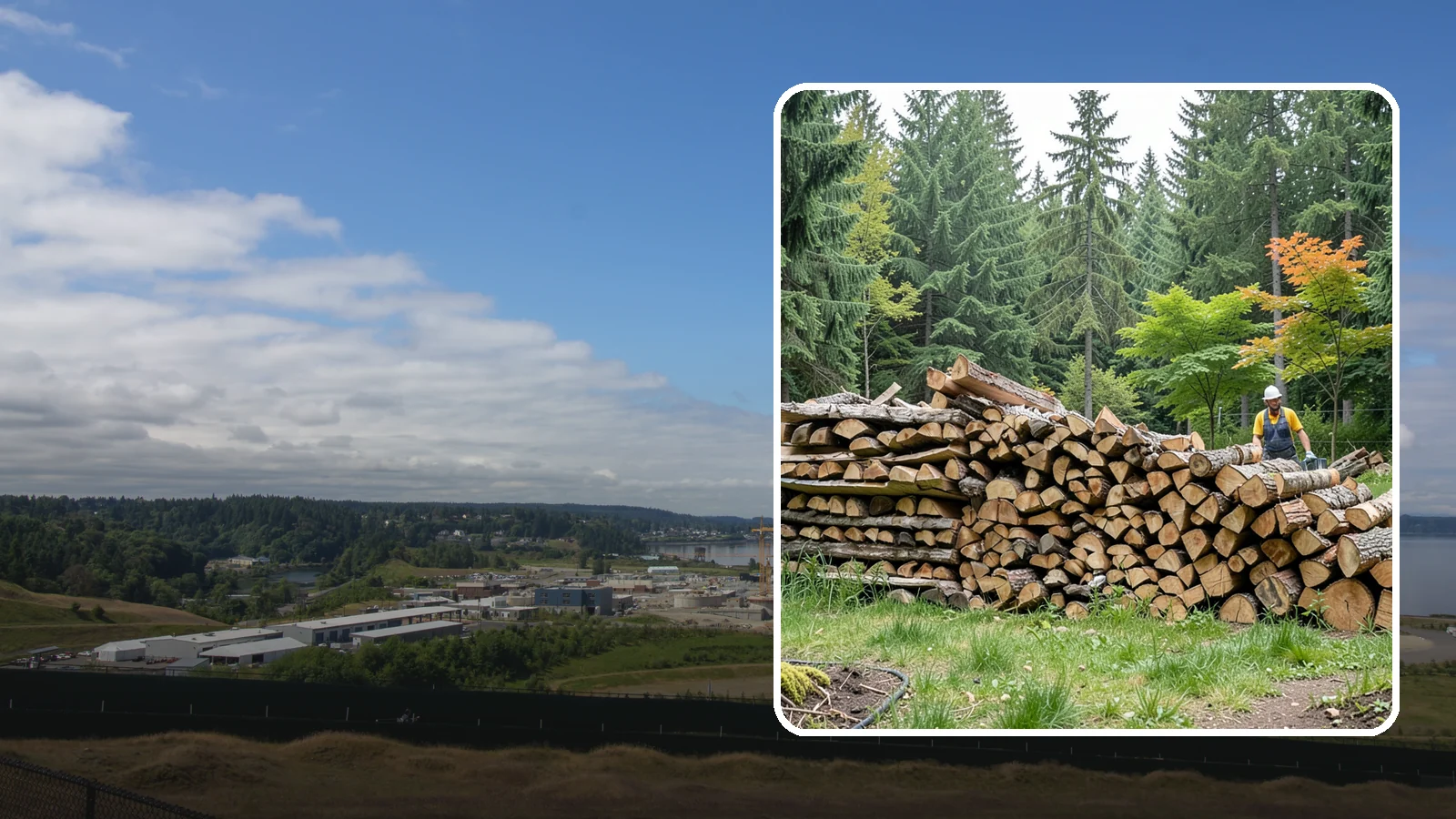 Premium Firewood in University Place, Pierce County, WA - Our premium firewood is our most carefully dried, cleanly split, and consistently sized product for buyers who want a top-tier...