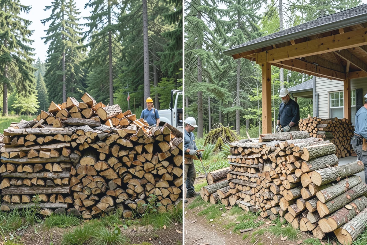 Premium Firewood in Woodinville, King County, WA - We select stock that has reached the driest, most stable condition