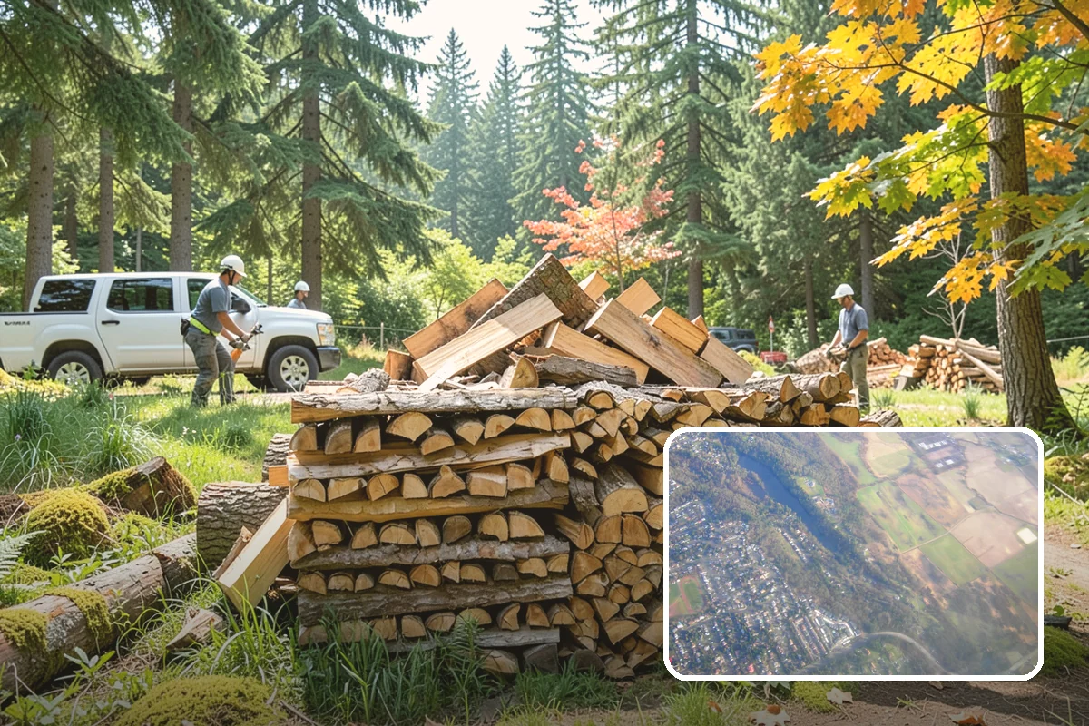 Premium Hardwood Mix in Algona, King County, WA - Delivers long-lasting, high-heat burns for cold PNW nights
