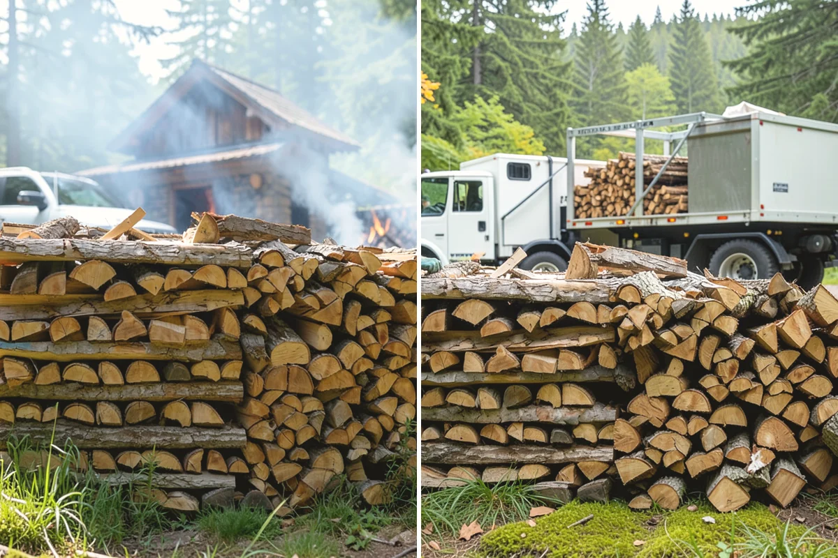 Premium Hardwood Mix in Anacortes, Skagit County, WA - Confirm your quantity, delivery address, and preferred drop location
