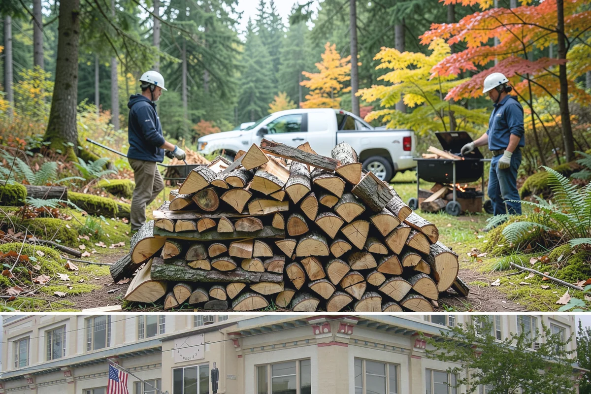 Premium Hardwood Mix in Anacortes, Skagit County, WA - Order in late summer or early fall to secure premium hardwood before the winter heating rush begins.
