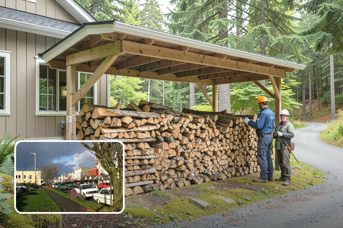 Premium Hardwood Mix in Arlington, Snohomish County, WA - Delivers long-lasting, high-heat burns for cold PNW nights