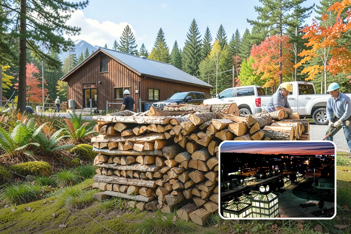 Premium Hardwood Mix in Auburn, King County, WA - Delivers long-lasting, high-heat burns for cold PNW nights
