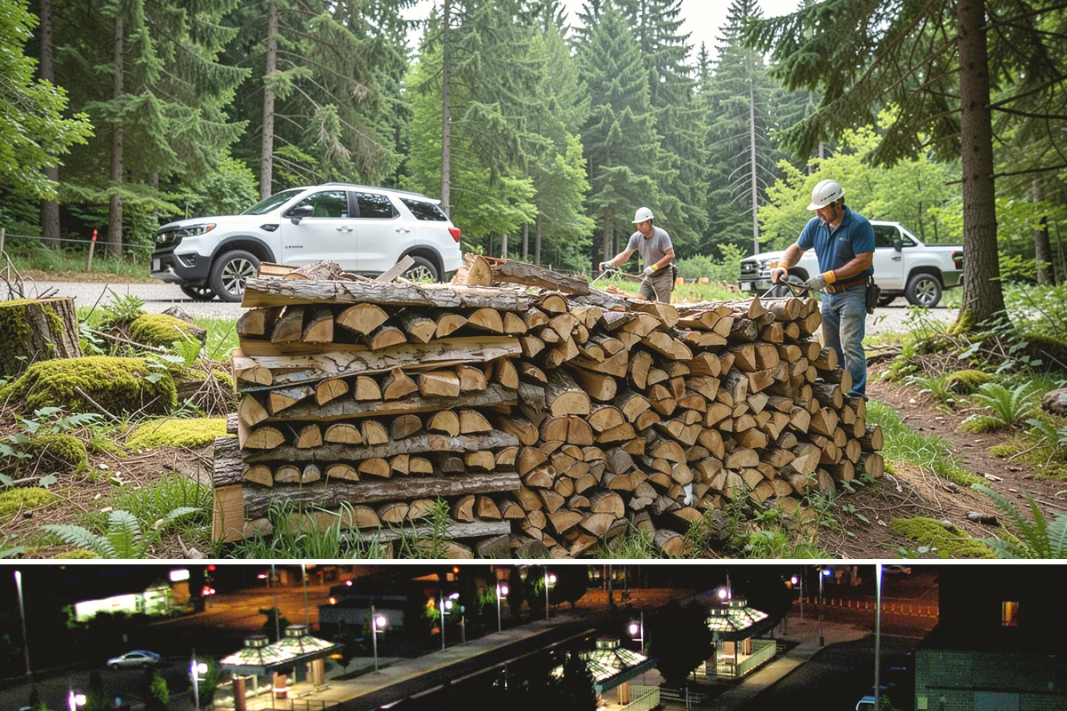 Premium Hardwood Mix in Auburn, King County, WA - Order in late summer or early fall to secure premium hardwood before the winter heating rush begins.