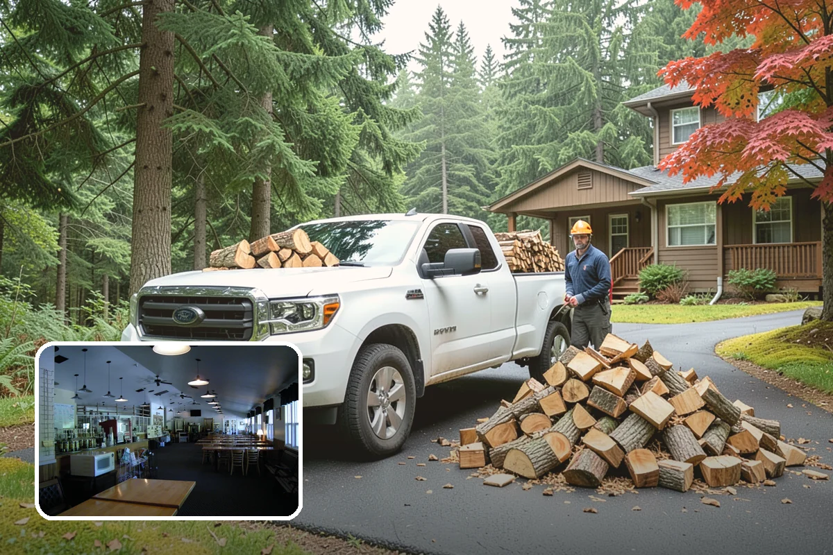 Premium Hardwood Mix in Black Diamond, King County, WA - Delivers long-lasting, high-heat burns for cold PNW nights