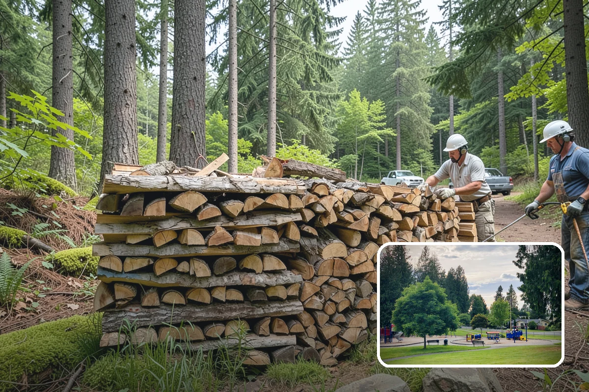 Premium Hardwood Mix in Bonney Lake, Pierce County, WA - Delivers long-lasting, high-heat burns for cold PNW nights