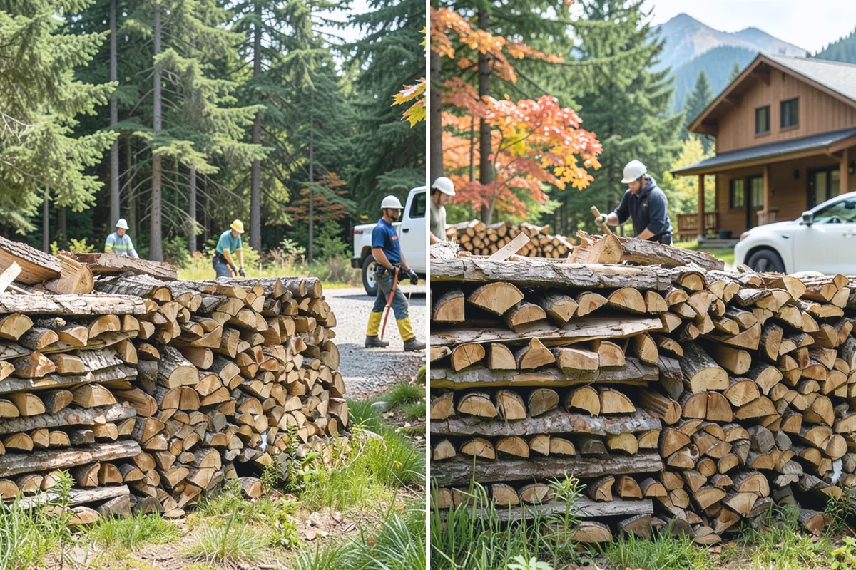 Premium Hardwood Mix in Bonney Lake, Pierce County, WA - Confirm your quantity, delivery address, and preferred drop location