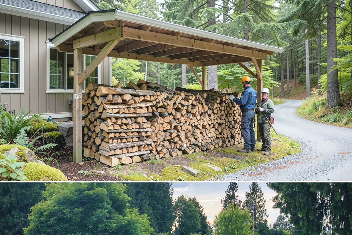 Premium Hardwood Mix in Bonney Lake, Pierce County, WA - Order in late summer or early fall to secure premium hardwood before the winter heating rush begins.