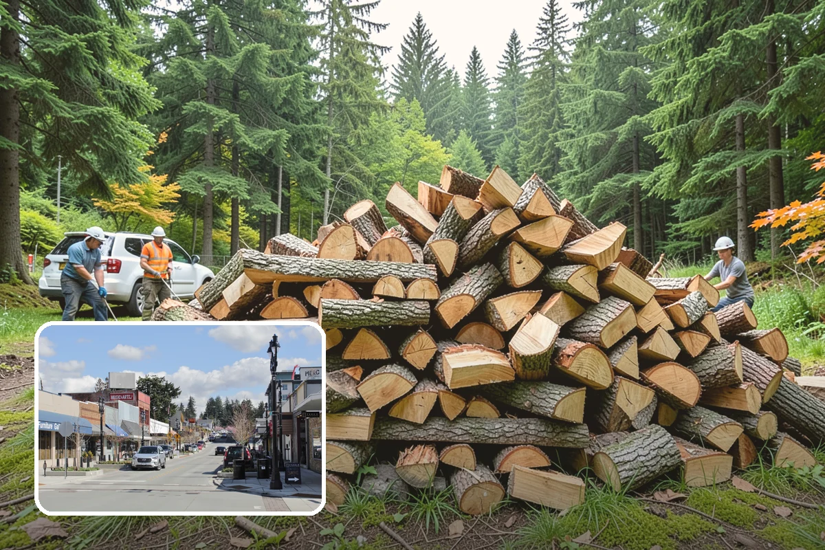 Premium Hardwood Mix in Bothell, King County, WA - Delivers long-lasting, high-heat burns for cold PNW nights