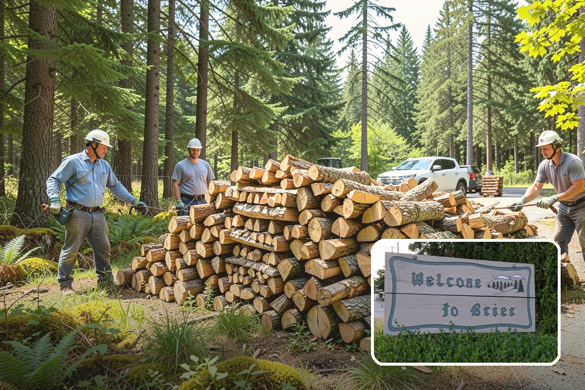 Premium Hardwood Mix in Brier, Snohomish County, WA - Delivers long-lasting, high-heat burns for cold PNW nights
