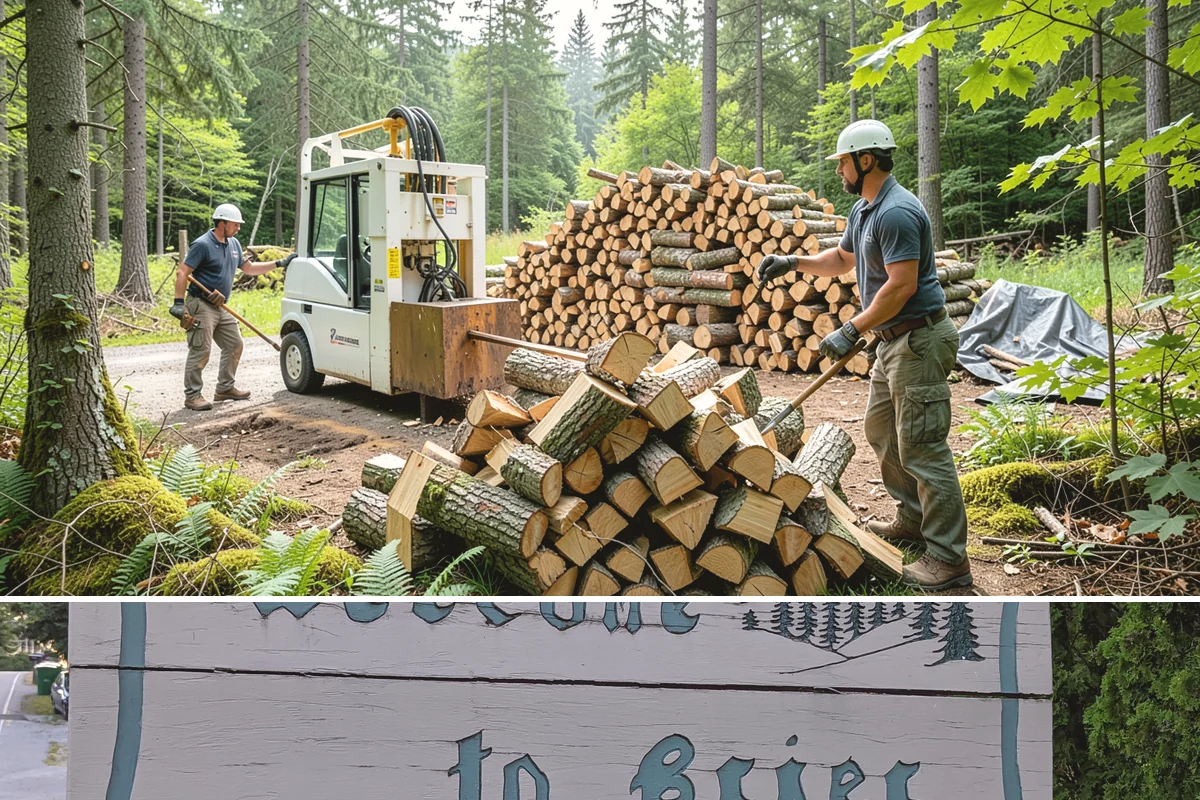 Premium Hardwood Mix in Brier, Snohomish County, WA - Order in late summer or early fall to secure premium hardwood before the winter heating rush begins.