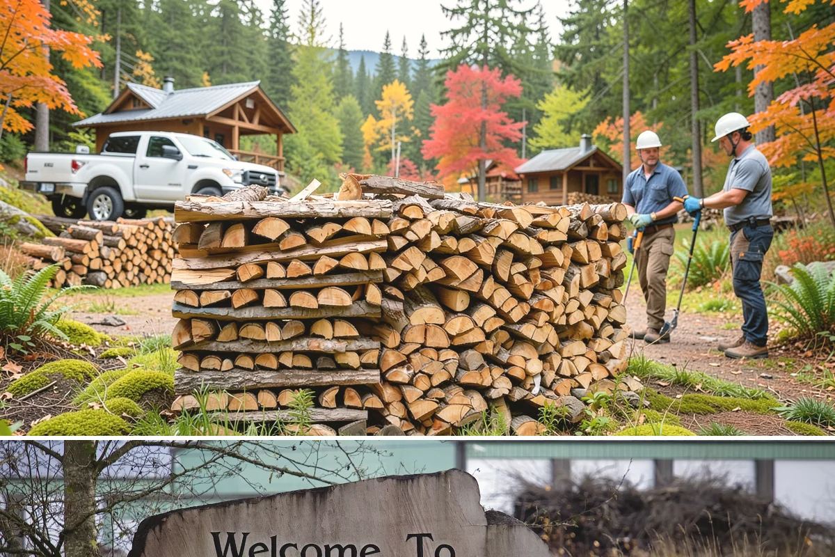 Premium Hardwood Mix in Buckley, Pierce County, WA - Order in late summer or early fall to secure premium hardwood before the winter heating rush begins.