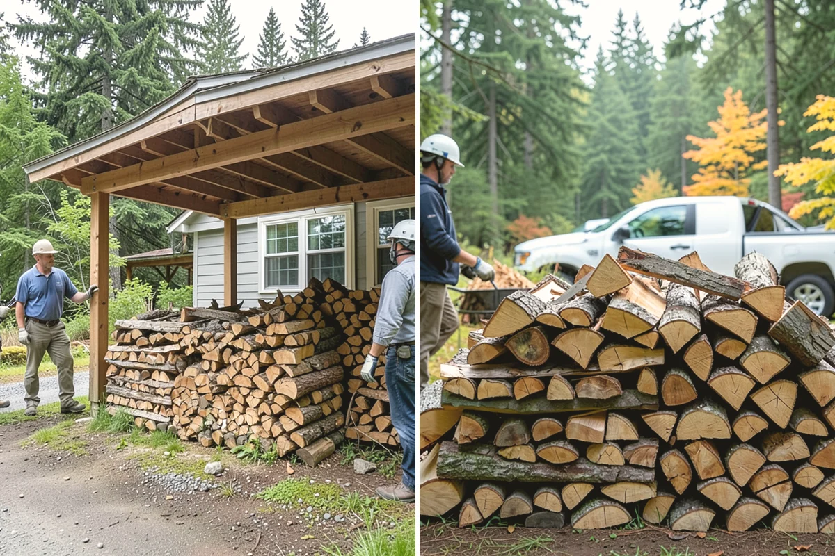 Premium Hardwood Mix in Burien, King County, WA - Confirm your quantity, delivery address, and preferred drop location