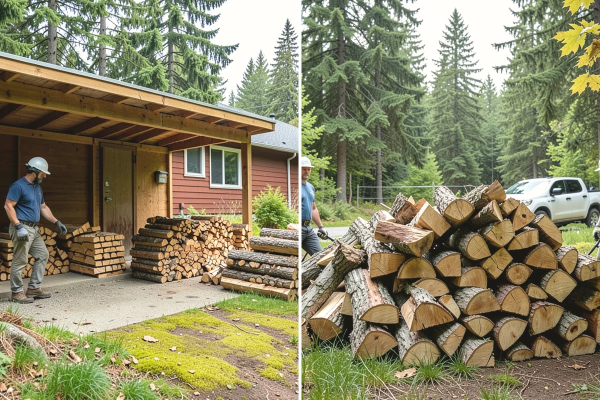 Premium Hardwood Mix in Burlington, Skagit County, WA - Confirm your quantity, delivery address, and preferred drop location