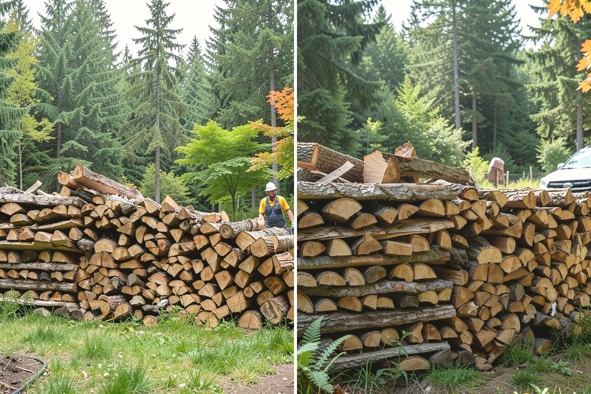Premium Hardwood Mix in Carbonado, Pierce County, WA - Confirm your quantity, delivery address, and preferred drop location