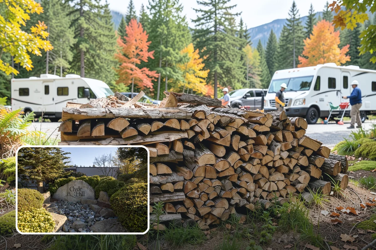 Premium Hardwood Mix in Clyde Hill, King County, WA - Delivers long-lasting, high-heat burns for cold PNW nights
