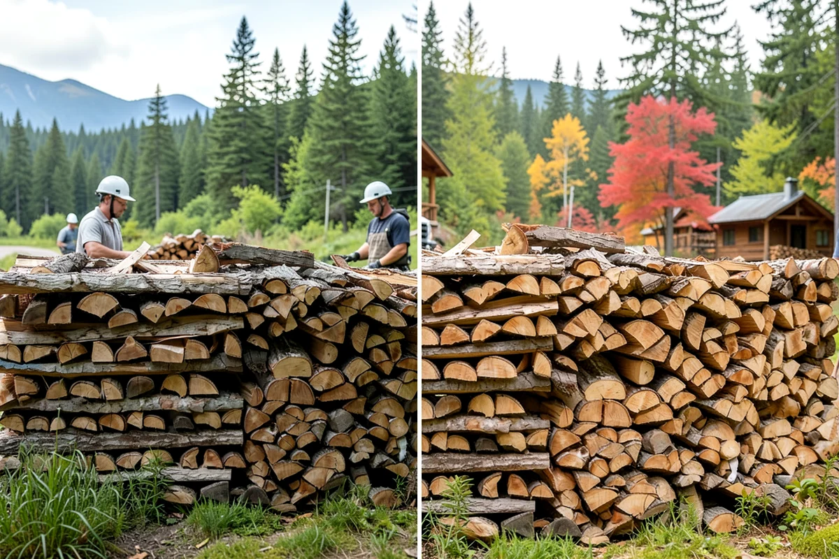 Premium Hardwood Mix in Concrete, Skagit County, WA - Confirm your quantity, delivery address, and preferred drop location