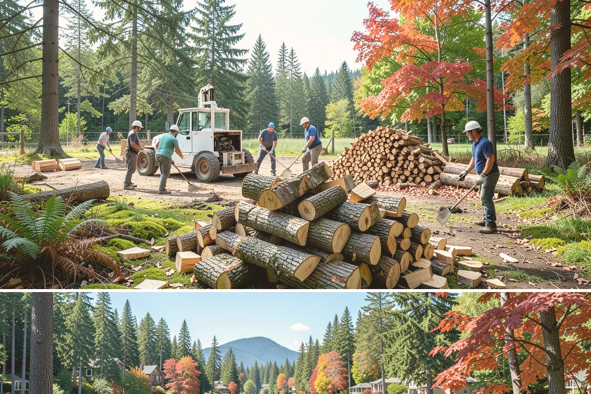 Premium Hardwood Mix in Covington, King County, WA - Order in late summer or early fall to secure premium hardwood before the winter heating rush begins.