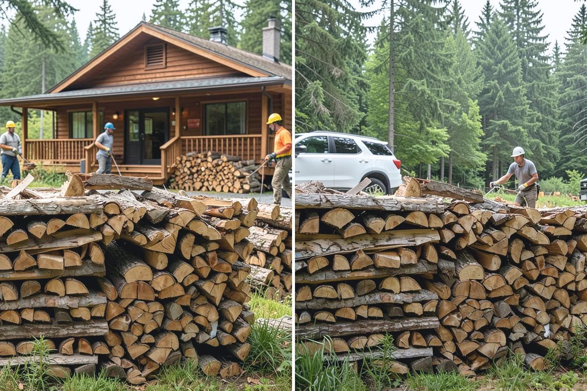 Premium Hardwood Mix in Darrington, WA - Confirm your quantity, delivery address, and preferred drop location