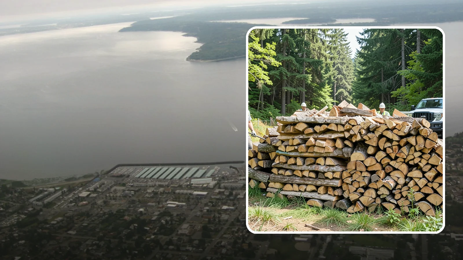 Premium Hardwood Mix in Des Moines, King County, WA - Our Premium Hardwood Mix is a top-grade blend selected for long, steady burns through damp Pacific Northwest winters.