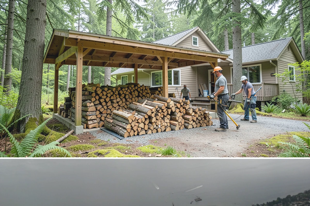 Premium Hardwood Mix in Des Moines, King County, WA - Order in late summer or early fall to secure premium hardwood before the winter heating rush begins.