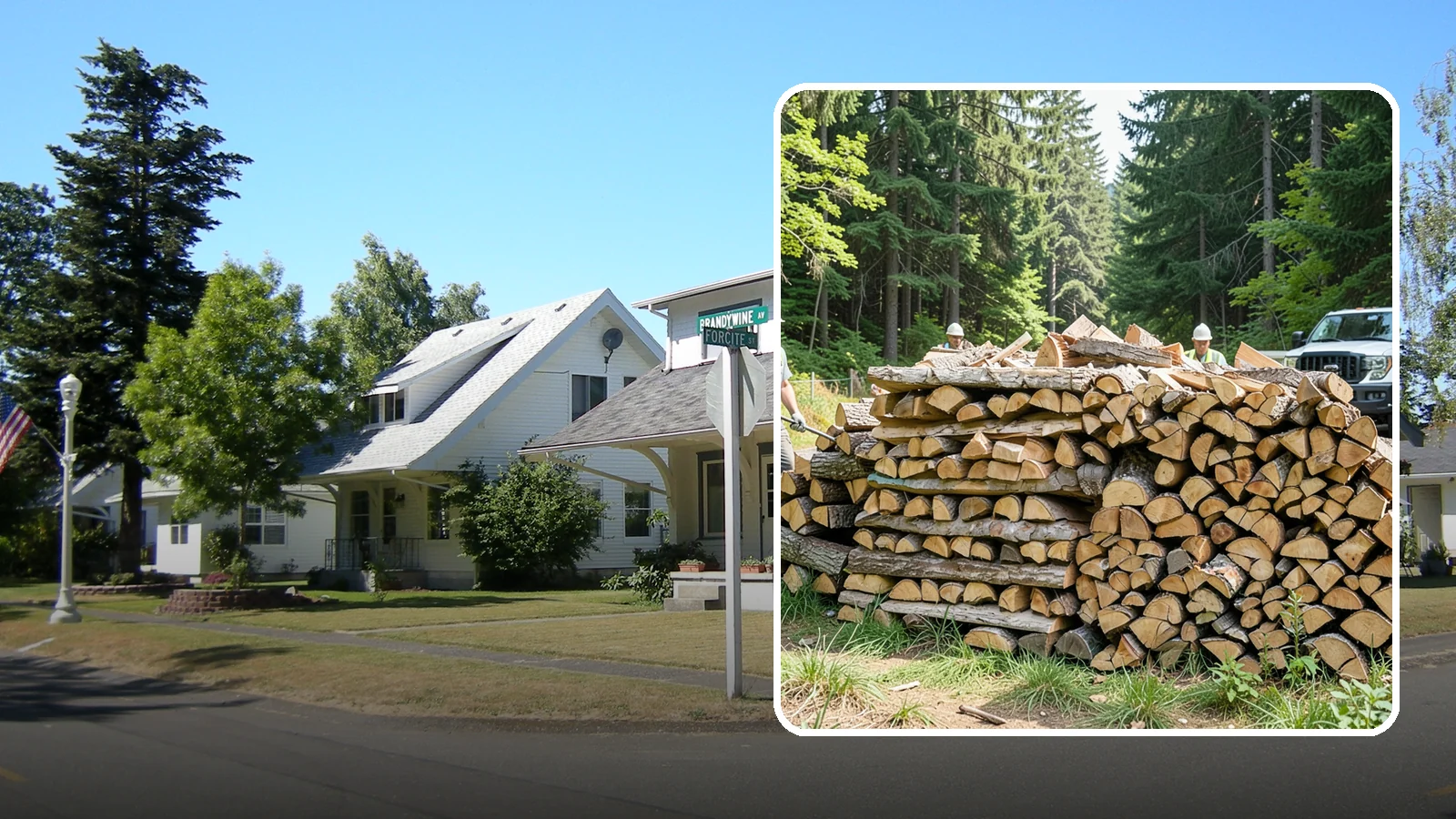 Premium Hardwood Mix in DuPont, Pierce County, WA - Our Premium Hardwood Mix is a top-grade blend selected for long, steady burns through damp Pacific Northwest winters.