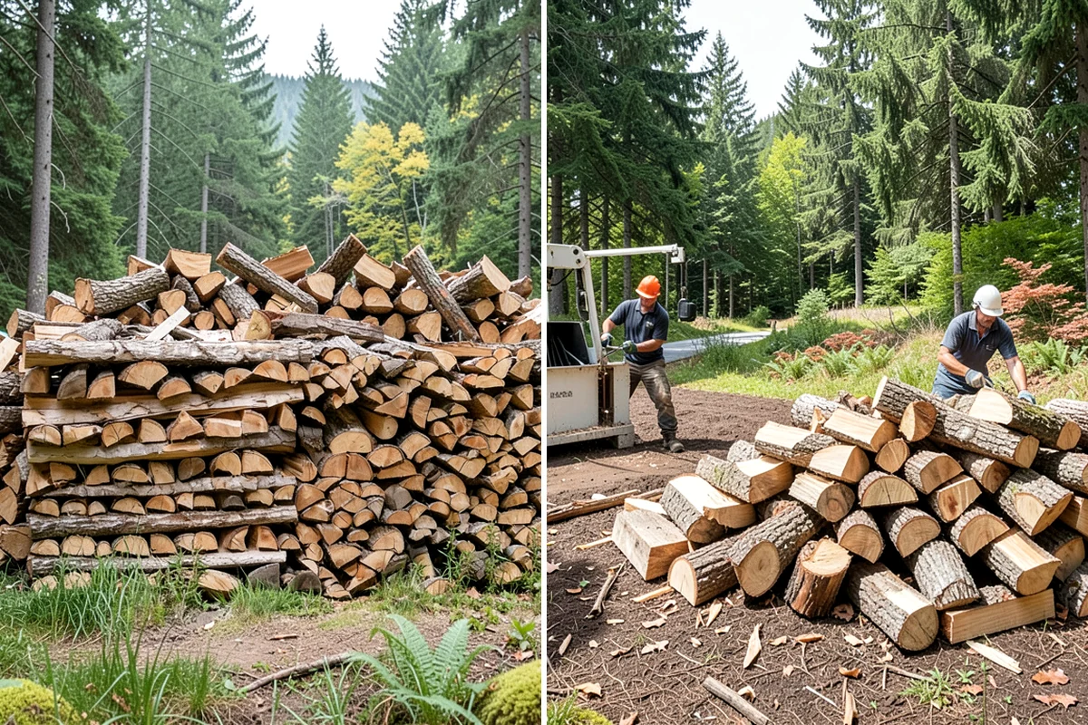 Premium Hardwood Mix in DuPont, Pierce County, WA - Confirm your quantity, delivery address, and preferred drop location