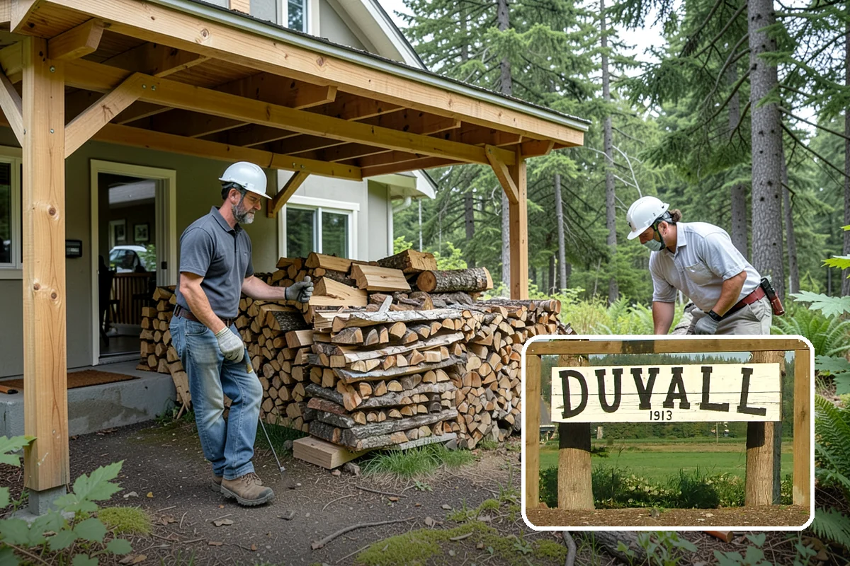 Premium Hardwood Mix in Duvall, King County, WA - Delivers long-lasting, high-heat burns for cold PNW nights