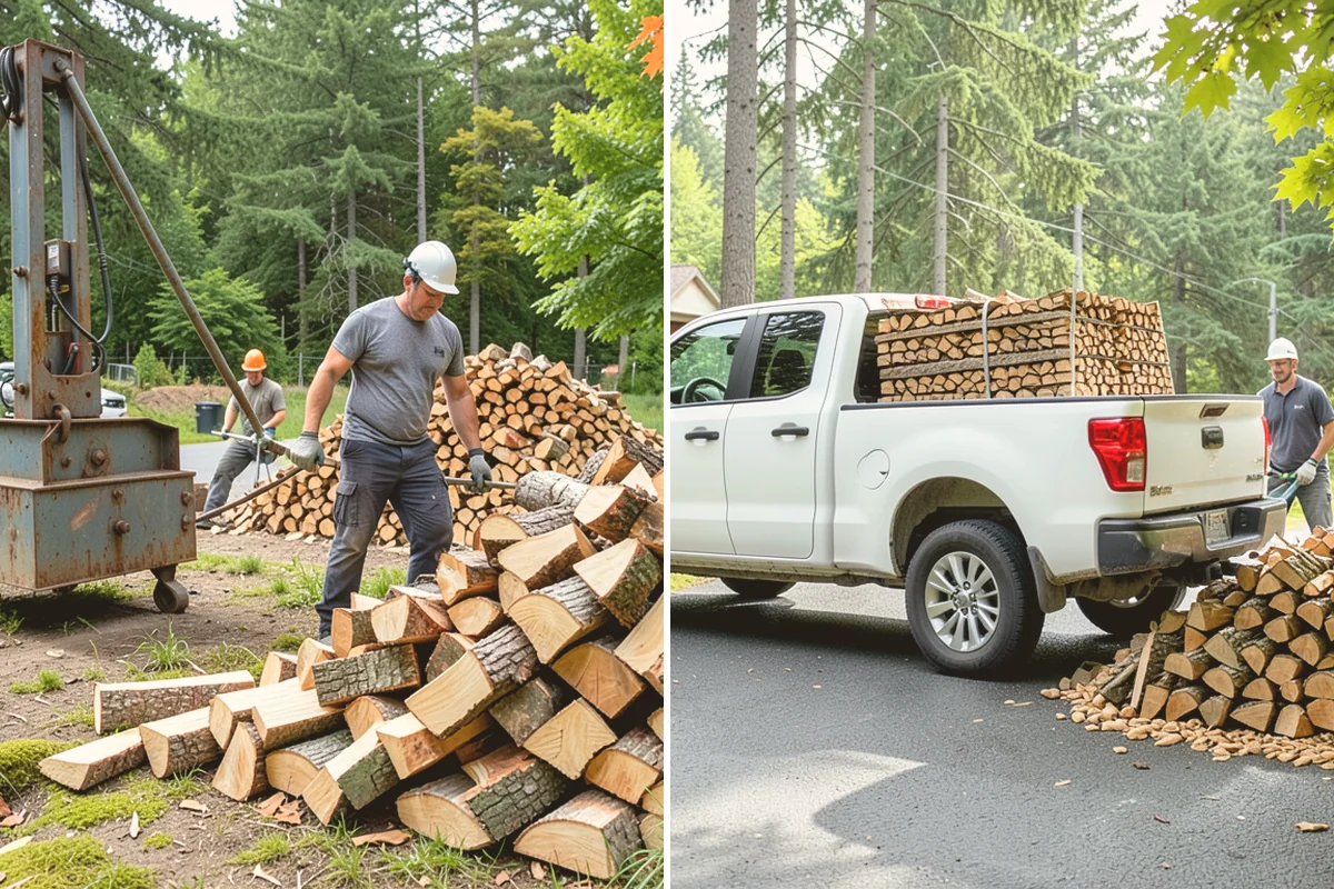 Premium Hardwood Mix in Eatonville, Pierce County, WA - Confirm your quantity, delivery address, and preferred drop location