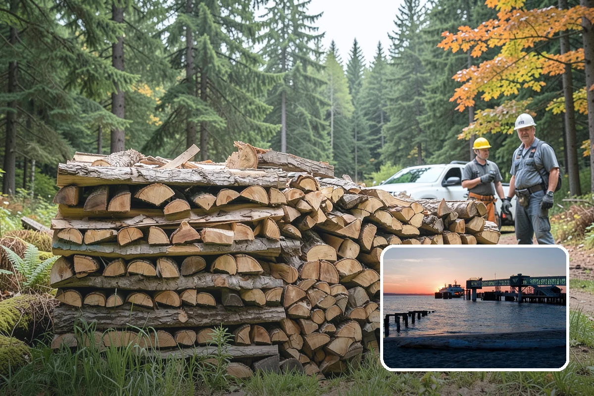 Premium Hardwood Mix in Edmonds, Snohomish County, WA - Delivers long-lasting, high-heat burns for cold PNW nights