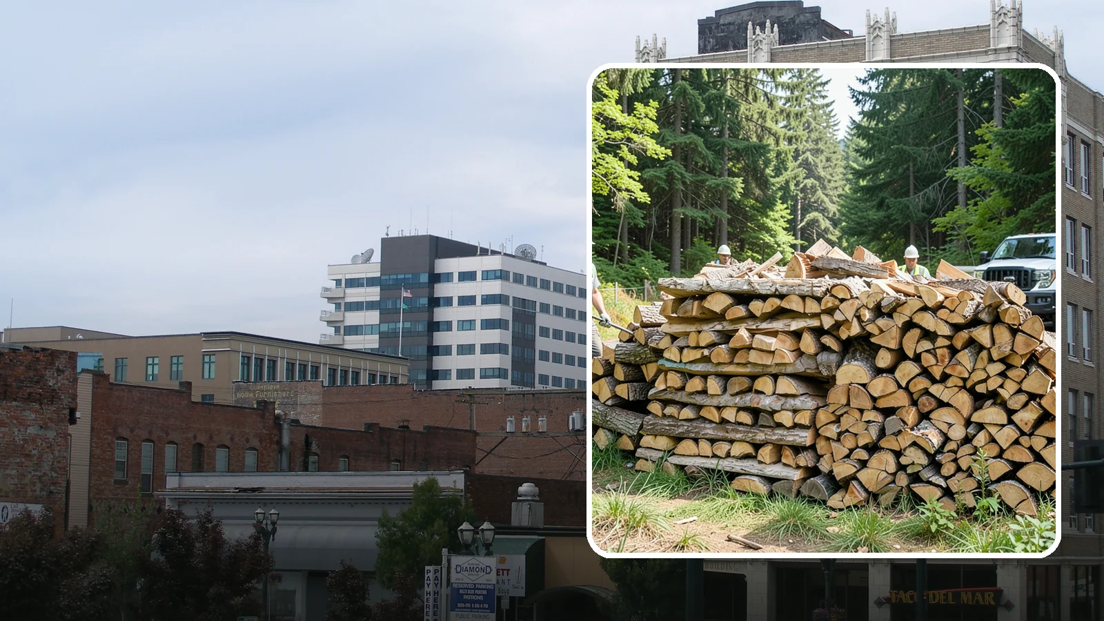 Premium Hardwood Mix in Everett, Snohomish County, WA - Our Premium Hardwood Mix is a top-grade blend selected for long, steady burns through damp Pacific Northwest winters.