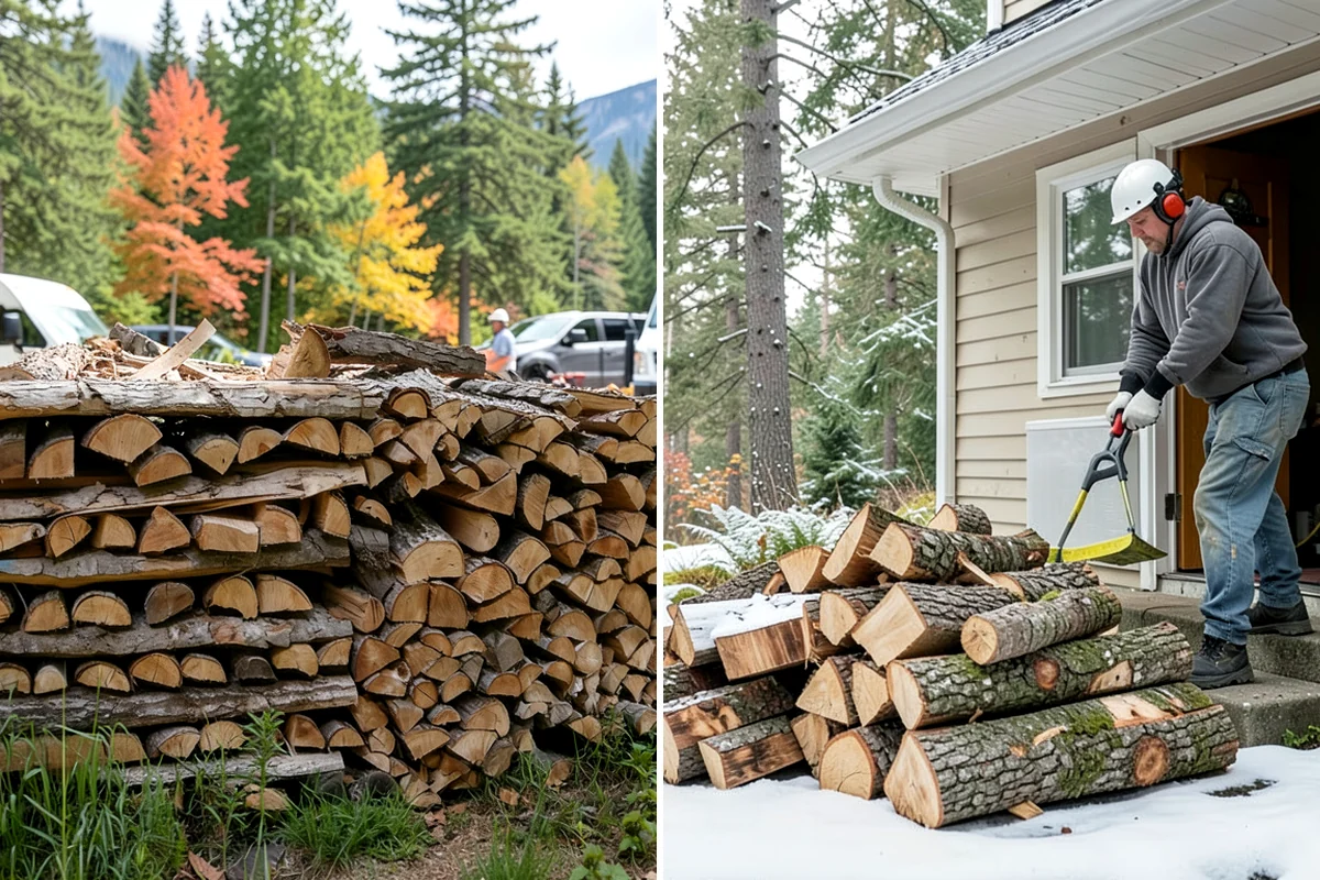 Premium Hardwood Mix in Everett, Snohomish County, WA - Confirm your quantity, delivery address, and preferred drop location