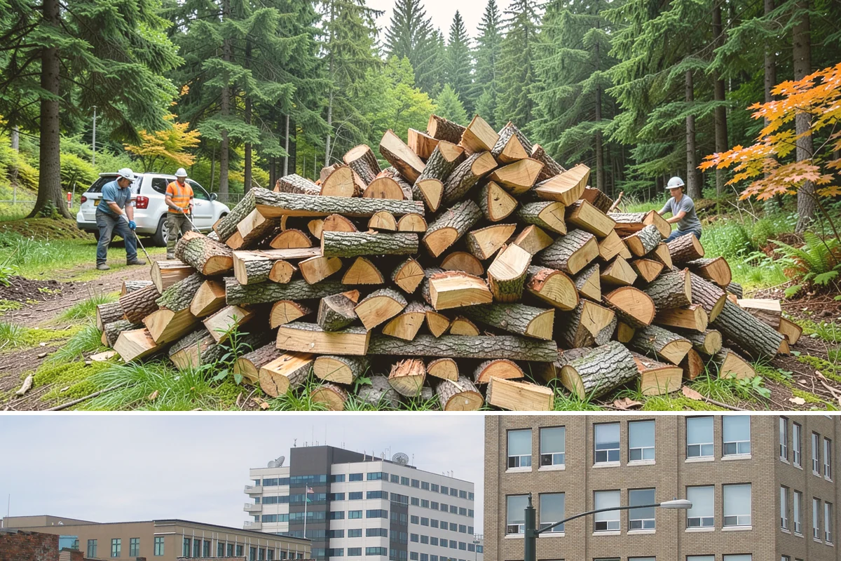 Premium Hardwood Mix in Everett, Snohomish County, WA - Order in late summer or early fall to secure premium hardwood before the winter heating rush begins.