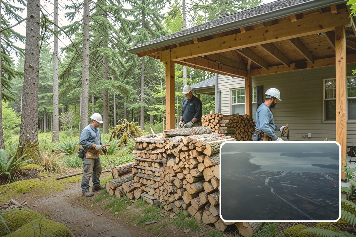 Premium Hardwood Mix in Fife, Pierce County, WA - Delivers long-lasting, high-heat burns for cold PNW nights