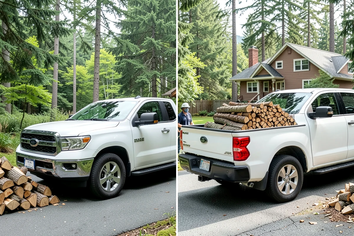 Premium Hardwood Mix in Fircrest, Pierce County, WA - Confirm your quantity, delivery address, and preferred drop location