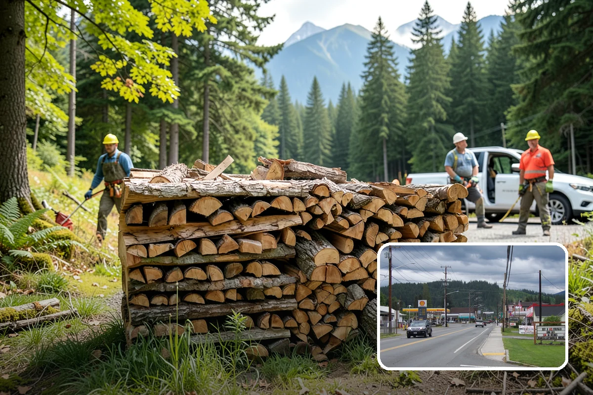 Premium Hardwood Mix in Granite Falls, Snohomish County, WA - Delivers long-lasting, high-heat burns for cold PNW nights