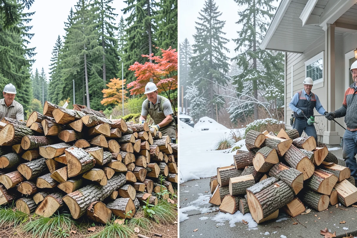 Premium Hardwood Mix in Granite Falls, Snohomish County, WA - Confirm your quantity, delivery address, and preferred drop location