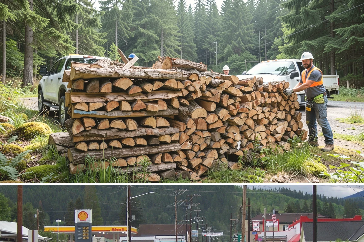 Premium Hardwood Mix in Granite Falls, Snohomish County, WA - Order in late summer or early fall to secure premium hardwood before the winter heating rush begins.