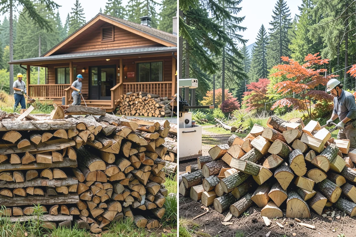 Premium Hardwood Mix in Hamilton, Skagit County, WA - Confirm your quantity, delivery address, and preferred drop location